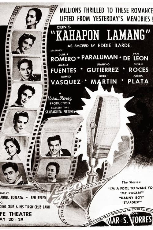 Poster for Kahapon Lamang