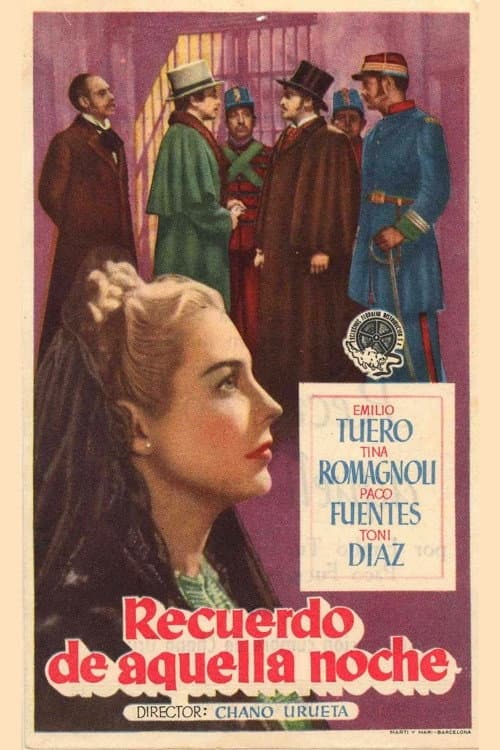 Poster for El recuerdo de aquella noche