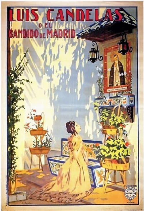 Poster for Luis Candelas or The Bandit of Madrid