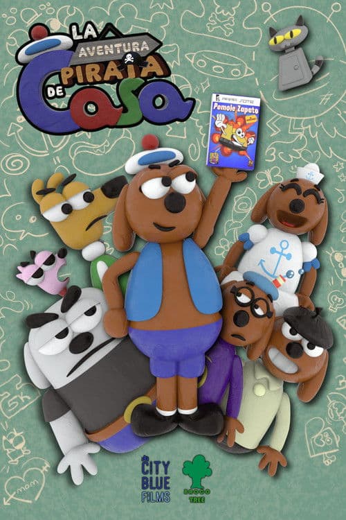 Poster for La Aventura Pirata de Casa