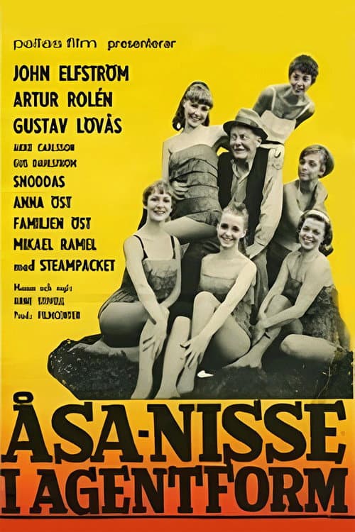 Poster for Åsa-Nisse i agentform