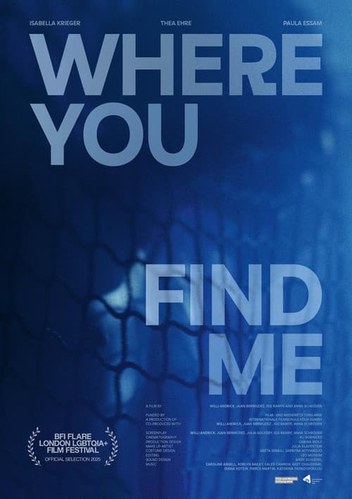 Poster for Where You Find Me