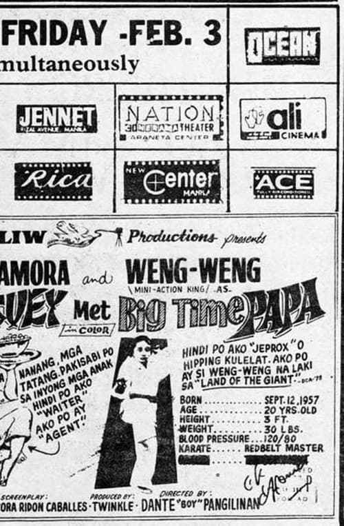 Poster for Chopsuey Met Big Time Papa