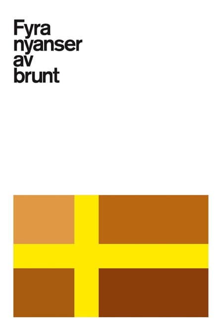Poster for Fyra nyanser av brunt