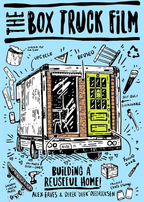 Poster for The Box Truck Film: Building A Reuseful Home