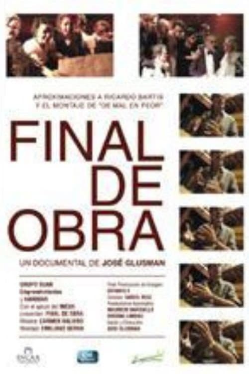 Poster for Final de obra