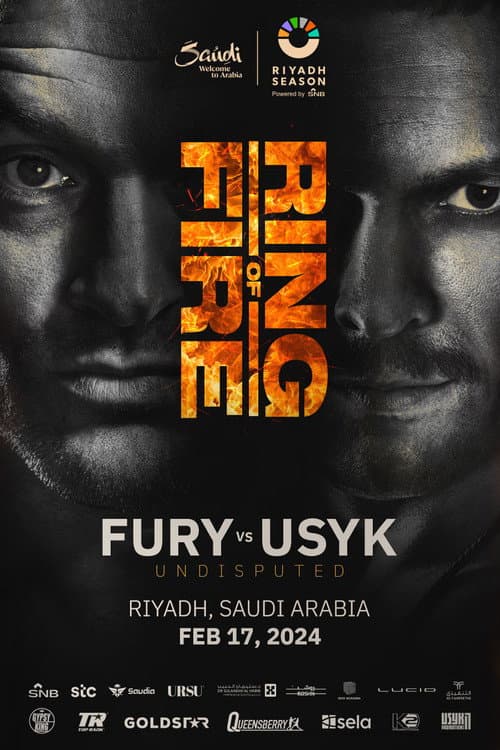 Poster for Tyson Fury vs. Oleksandr Usyk