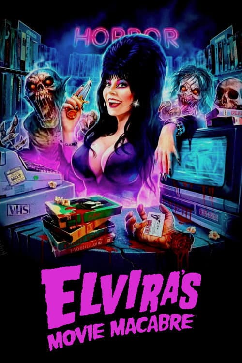 Poster for Elvira's Movie Macabre