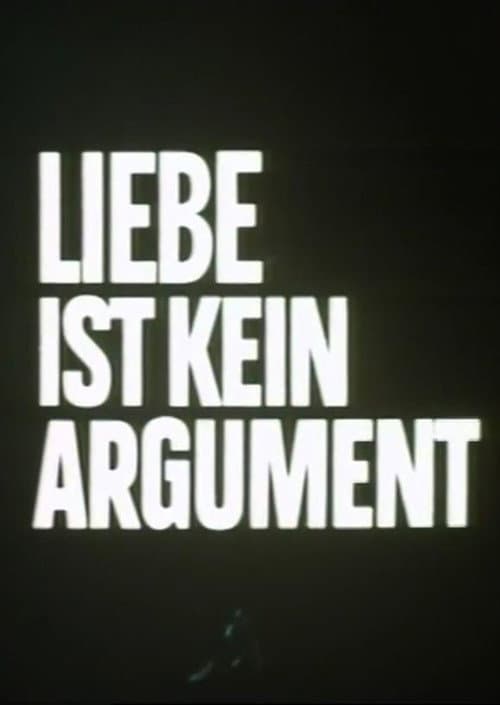 Poster for Love Is Not an Argument
