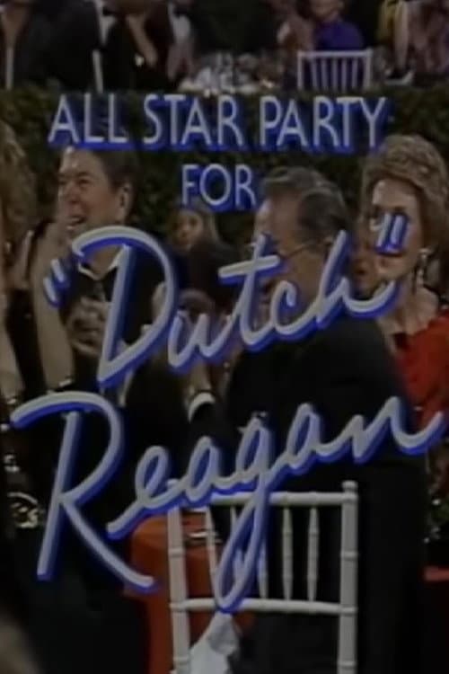 Poster for All Star Party for 'Dutch' Reagan