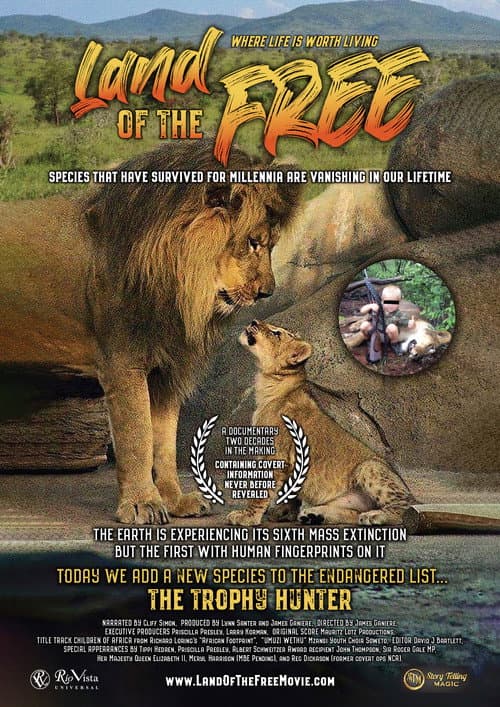 Постер до фільму «Land of the Free: Animal Trafficking Redefined»