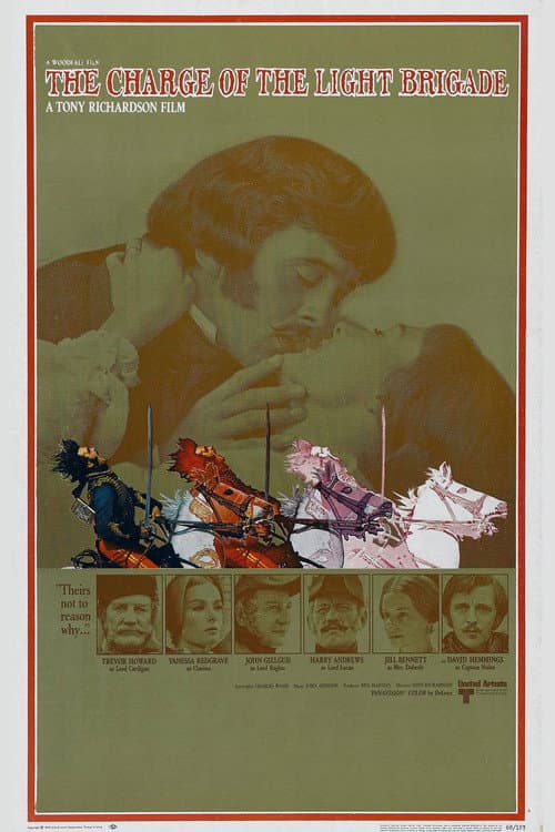 Постер до фільму «Атака легкої бригади (фільм, 1968)»