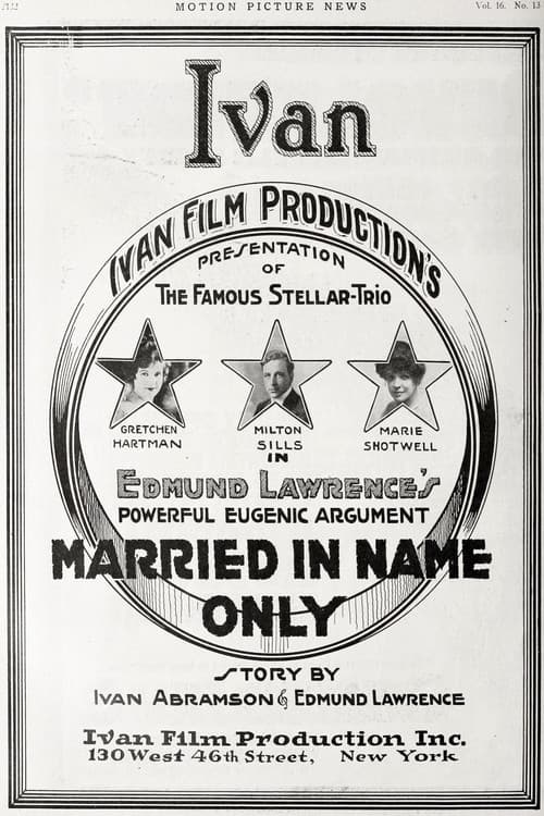 Poster for Married in Name Only