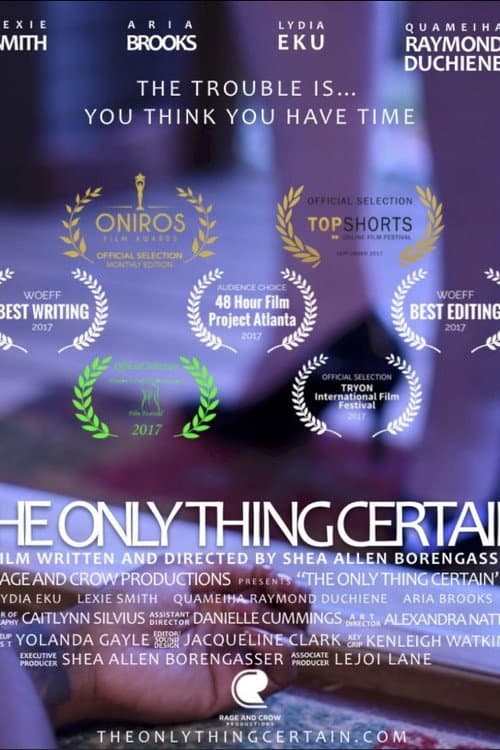 Poster for The Only Thing Certain