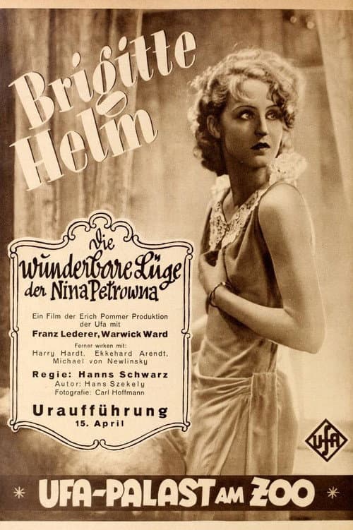 Poster for The Wonderful Lies of Nina Petrovna