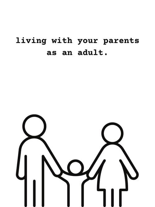 Poster for Living With Your Parents as an Adult