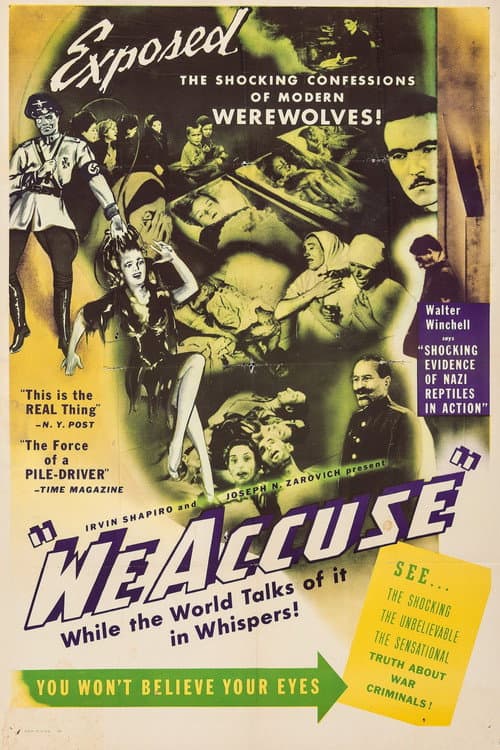 Poster for We Accuse