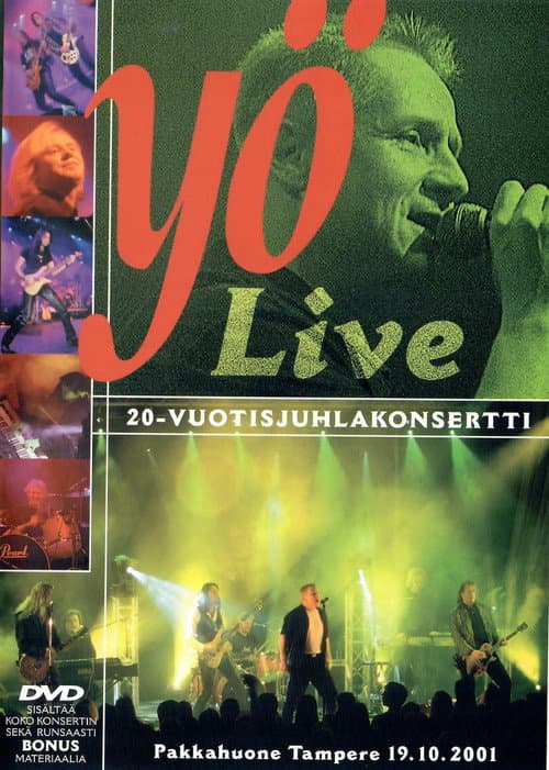 Poster for Yö Live – 20-vuotisjuhlakonsertti