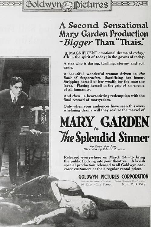 Poster for The Splendid Sinner
