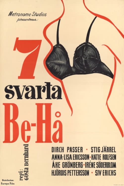 Poster for Sju svarta "Be-Hå"