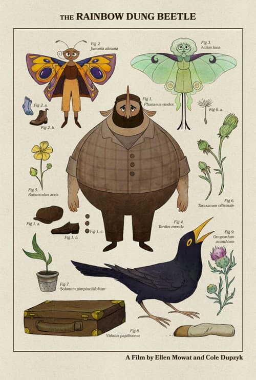 Poster for The Rainbow Dung Beetle