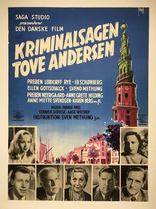 Poster for The Tove Andersen Criminal Case
