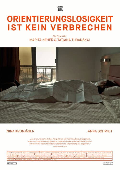 Poster for Disorientation Is Not a Crime
