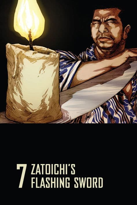 Poster for Zatoichi's Flashing Sword