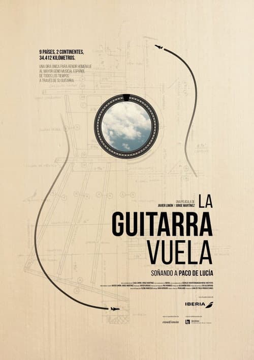 Poster for Flight of the Guitar: Dreaming of Paco De Lucia