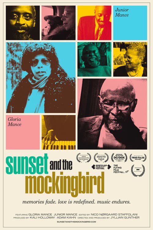 Poster for Sunset and the Mockingbird
