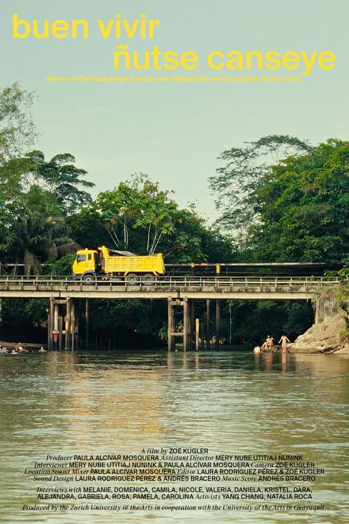 Poster for buen vivir – ñutse canseye