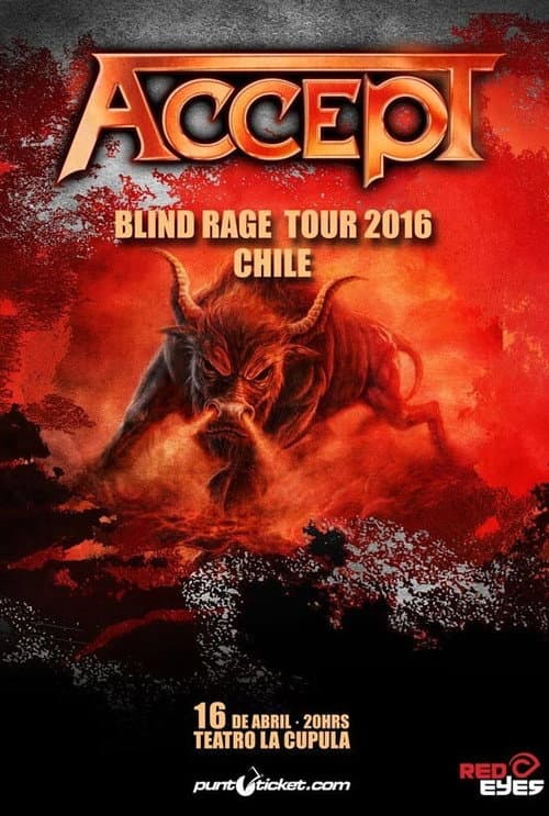 Poster for Accept : Live in Chile