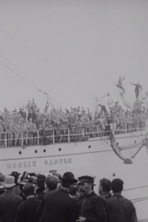 Poster for The 'Roslin Castle' (Troopship) Leaving for South Africa