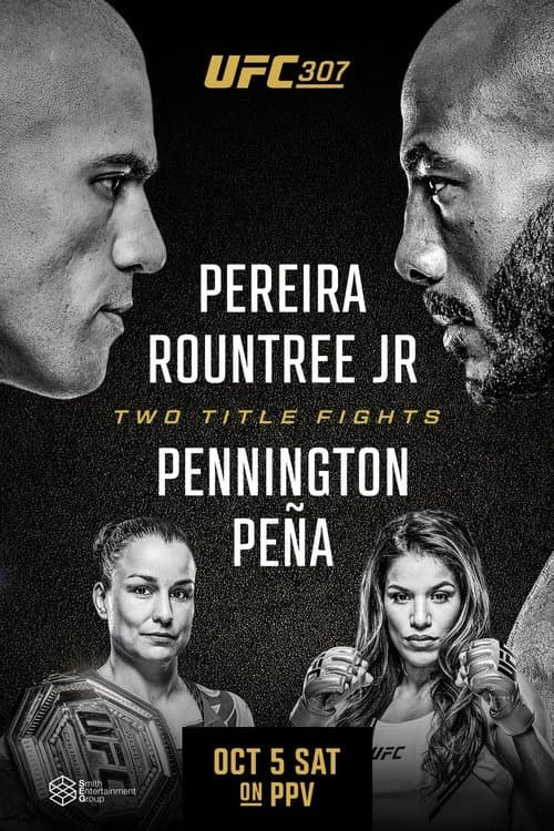 Poster for UFC 307: Pereira vs. Rountree Jr.