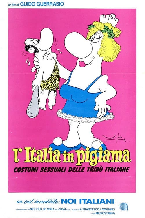 Poster for L'Italia in pigiama