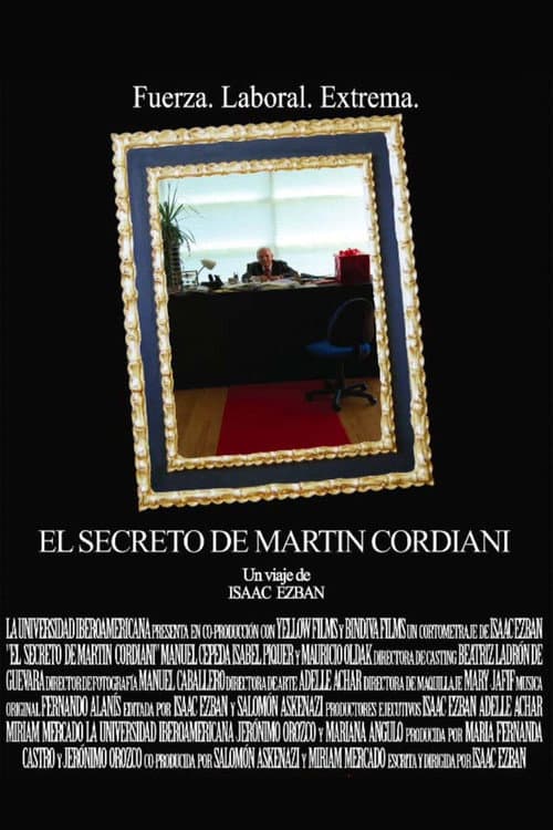 Poster for The Secret of Martin Cordiani