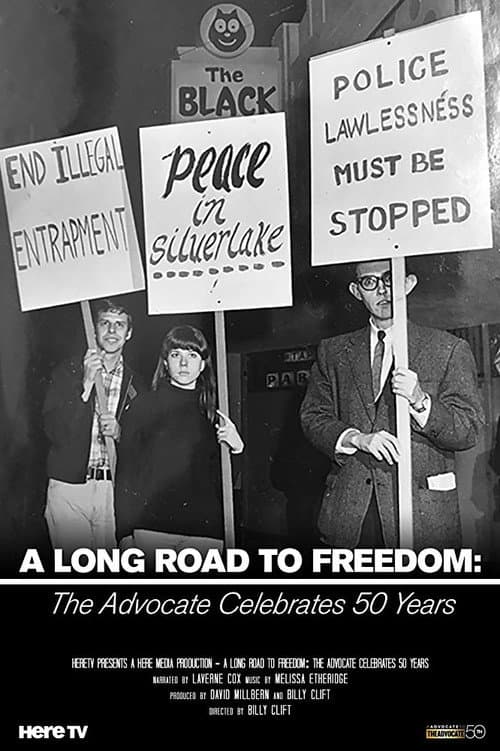 Poster for The Advocate Celebrates 50 Years: A Long Road to Freedom