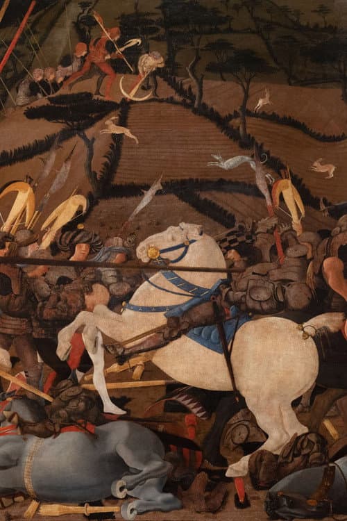 Poster for Paolo Uccello « Vacarmes en Toscane, La Bataille de San Romano »
