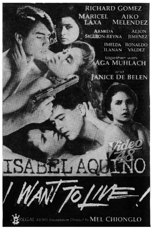 Poster for Isabel Aquino: I Want to Live