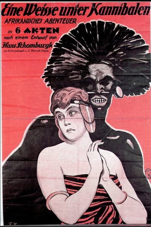 Poster for A White Woman Among Cannibals