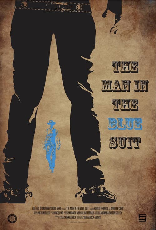 Poster for The Man in the Blue Suit