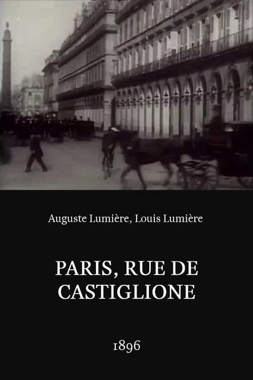 Poster for Paris, rue de Castiglione