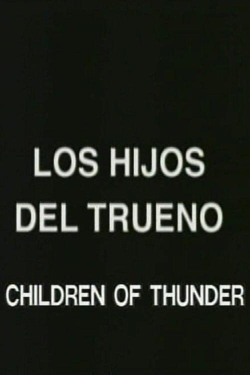 Poster for Los hijos del trueno