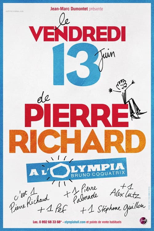 Poster for Le vendredi 13 de Pierre Richard