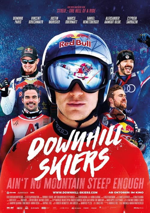 Poster for Downhill Skiers – Ain’t No Mountain Steep Enough