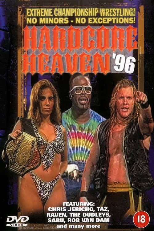 Poster for ECW Hardcore Heaven 1996