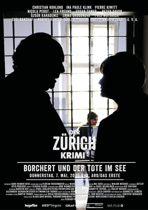 Poster for Money. Murder. Zurich.: Borchert and the dead in the lake