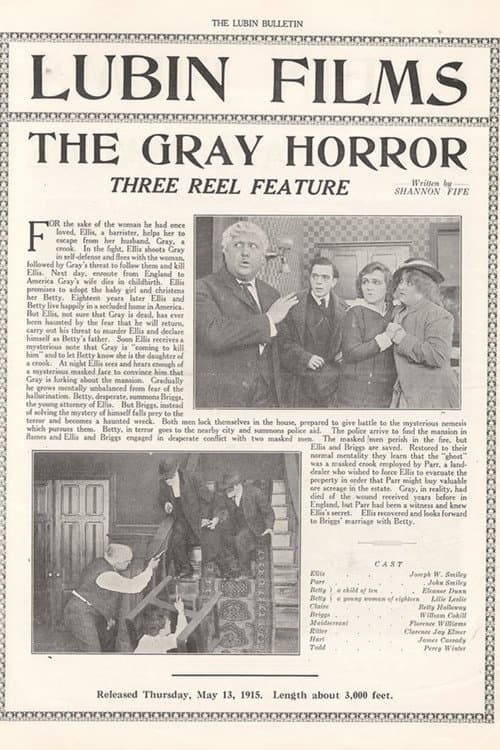Poster for The Gray Horror