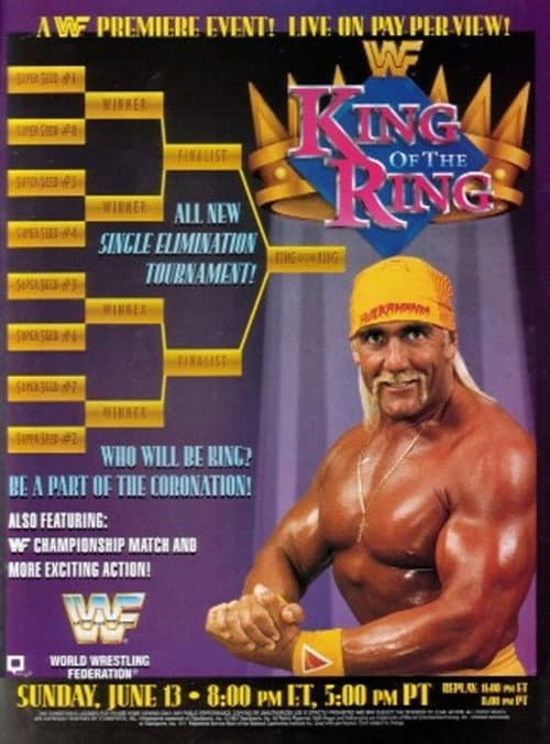 Poster for WWE King of the Ring 1993