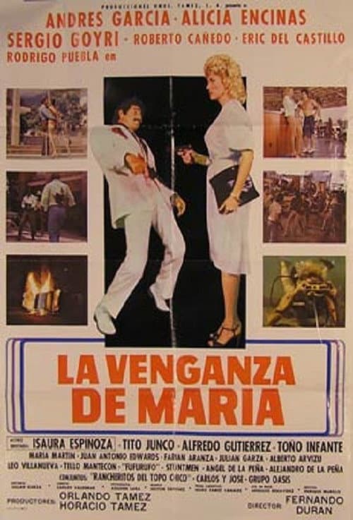 Poster for La venganza de Maria